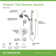 Origins Single Handle Single Spray Tub and Shower Faucet - 1.5 GPM (Valve Included)