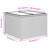 Vidaxl Garden Sofa Set Grey, Dark Grey