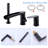 Deck Waterfall Faucet with Diverter-73811898