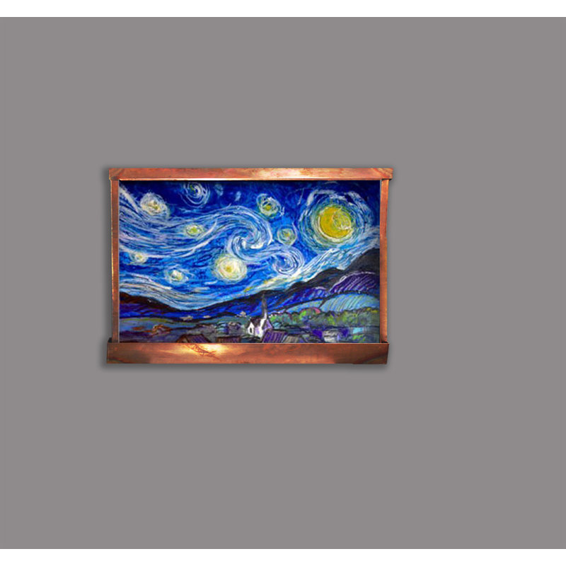 Starry Night Wall Fountain