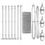 Galvanised Steel Border Fencing-523190796-523190840
