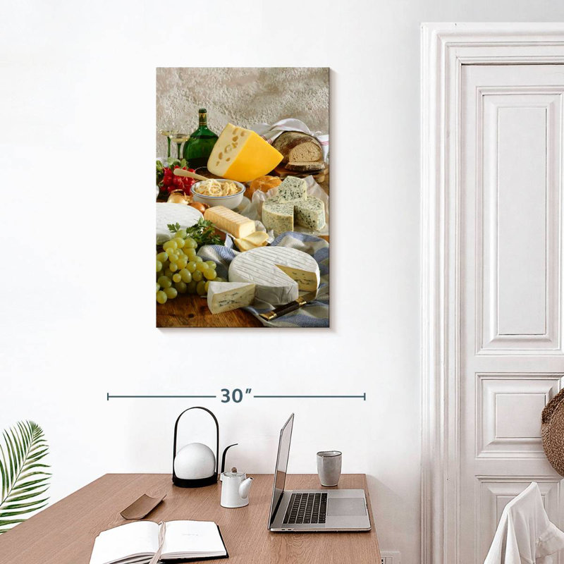 Yarlin Bavarian Cheeses, 30" H x 20" W