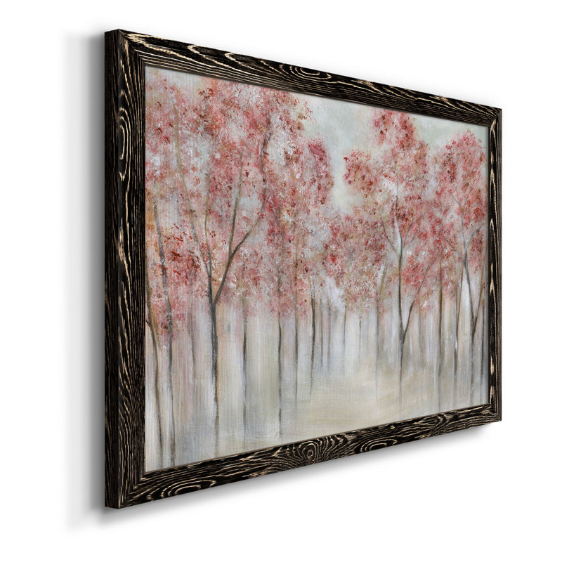 «Blush Spring», peinture sur toile encadrée, Noir, H 37,5 po x l 27,5 po x P 1,5 po