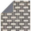 Tapis rectangulaire Krishara avec envers antidérapant-90704687