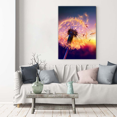 Dandelion - Wrapped Canvas Print