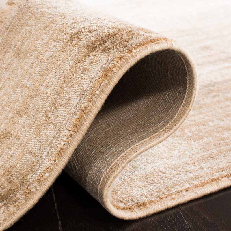 Tapis brun Pierrette, Rectangle 2 pi 7 po x 4 pi