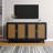 Youssouf 4 - Rattan Doors 57.9''W Sideboard with Solid Legs-1208806594