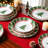 Christmas 12 Piece Stoneware Dinnerware Sets, Service for 4
