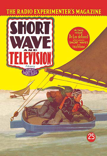 Hugo gernsback rétro à ondes courtes et ondes de télévision : radio controled ice