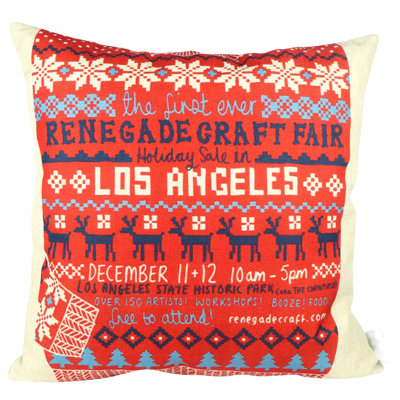 Coussin en jeté los angeles Christmas Sweater