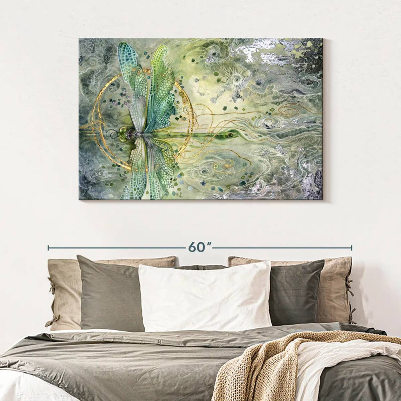 Brampt Immortal Ephemera - Transition, 32" H x 48" W