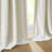 Capstone Whisper Cotton Blackout Window Curtain Panels Cream Set of 2