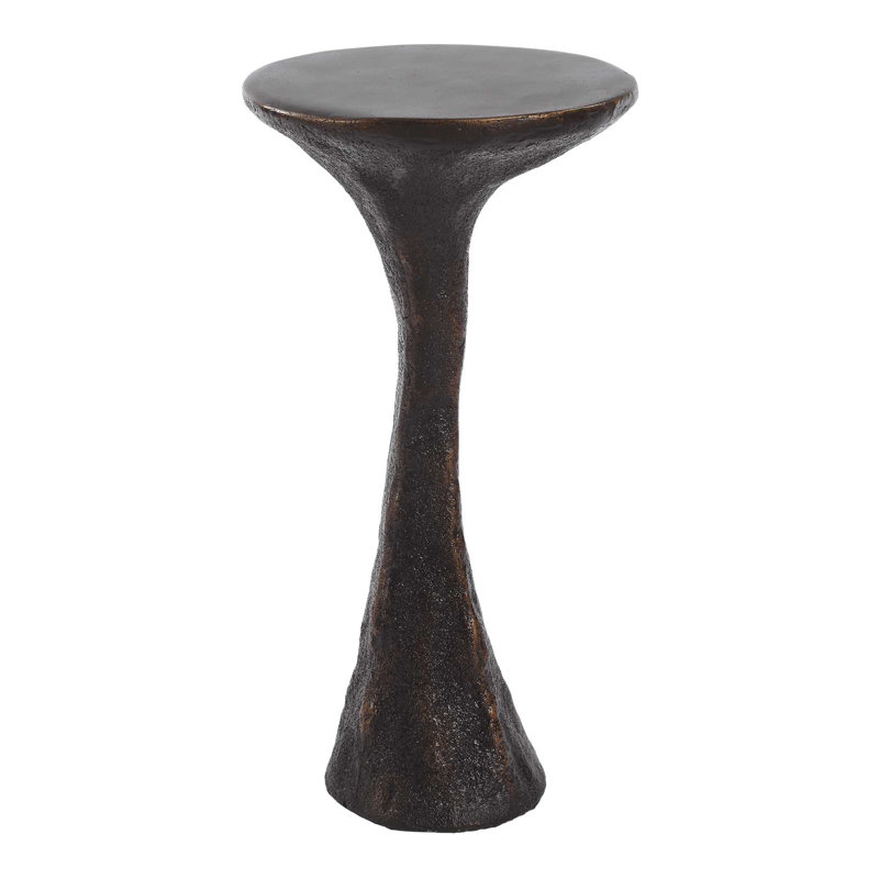 Uttermost Milan Outdoor Dark Bronze Drink Table