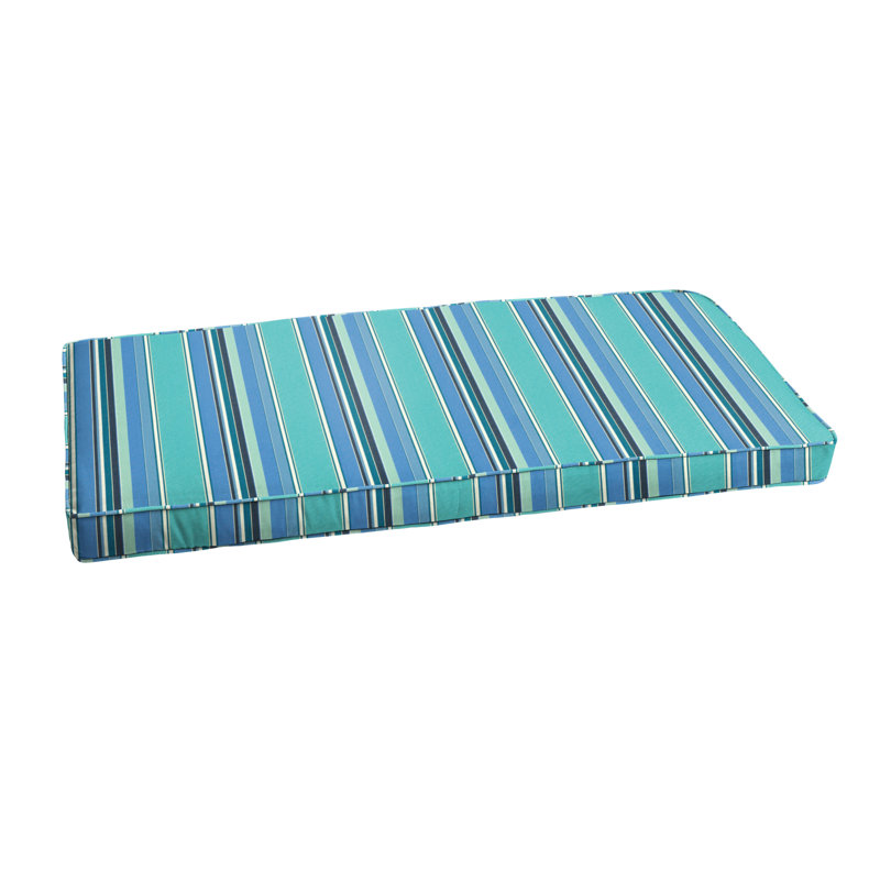 Outdoor 2'' Bench Seat Cushion, 2" H x 47.5" W x 20" D