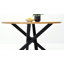 Pinkard 46'' Iron Pedestal Dining Table