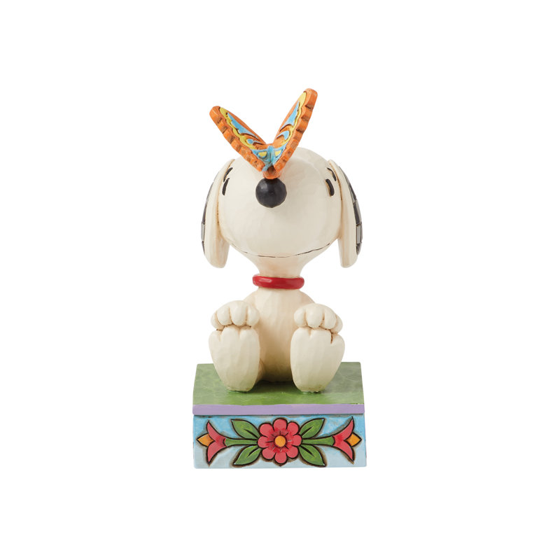 Figurine papillon Peanuts par Jim Shore Snoopy