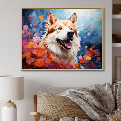 " Dog Akita Aurora III "