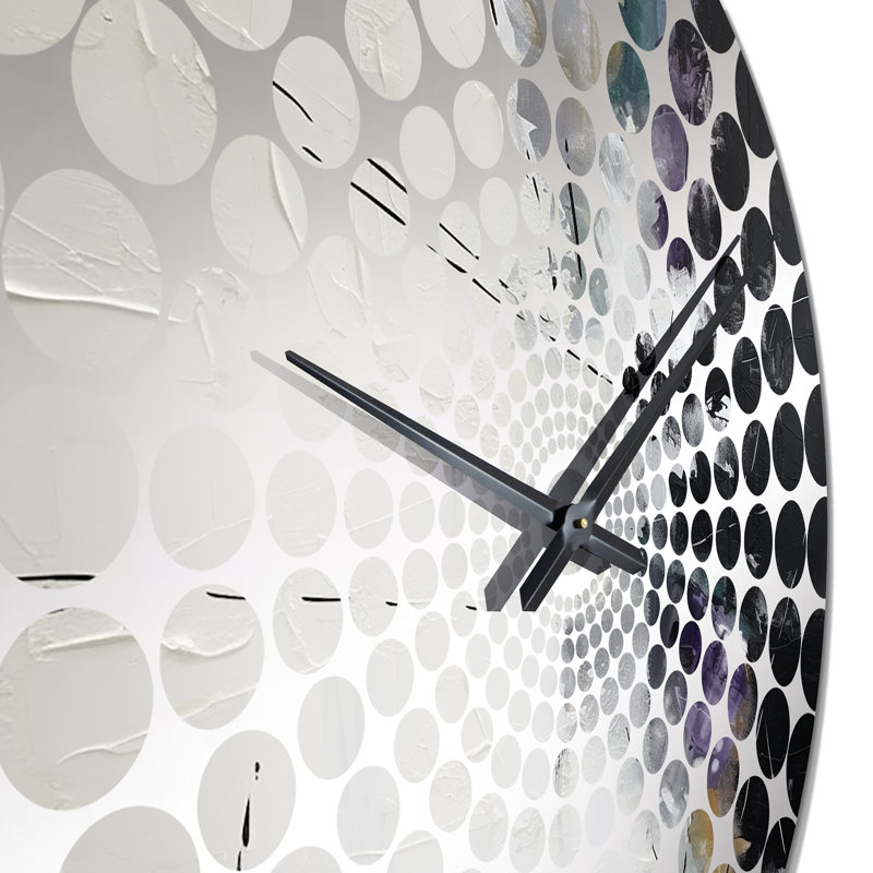 Amandajo - Horloge murale géométrique abstraite, Petit