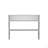Library Desk 31.5" H, With 2 Shelves And 2 Legs-1541033877