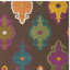 Tapis ikat en laine tissé à la main Tomo-19263533