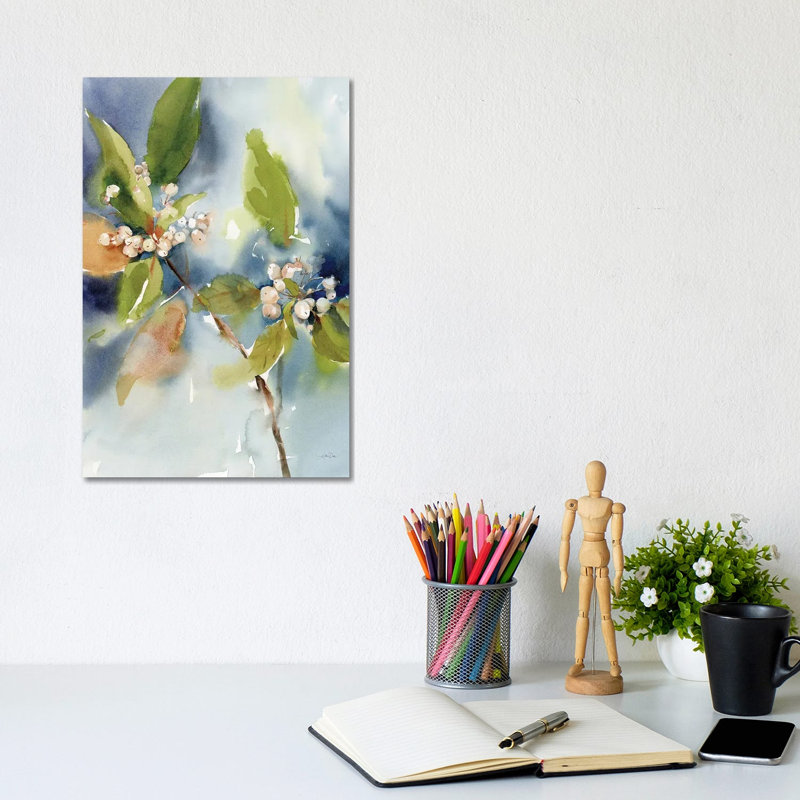 Winter Berries - reproduction d'art murale - toile tendue
