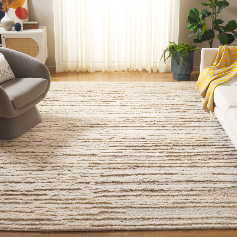 Tapis Tribeca 120 beige / brun, Rectangle 8 pi x 10 pi