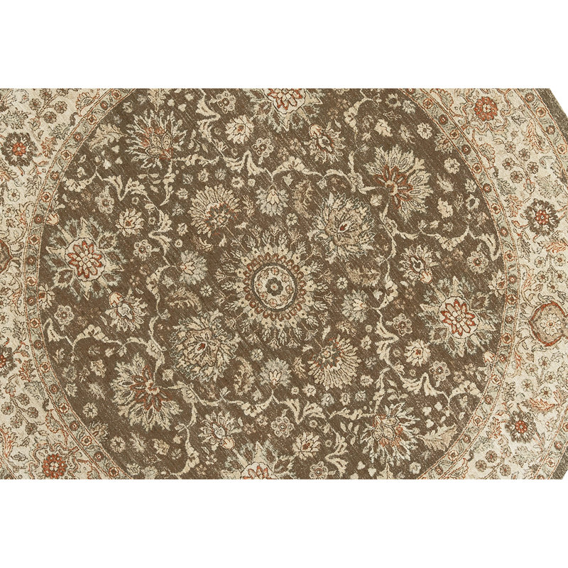 Sultanabad One-of-a-Kind Round 7'11" Area Rug
