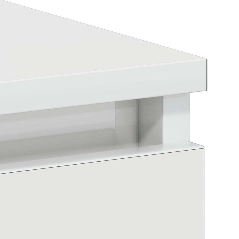 Raeburn Desk, High Gloss White