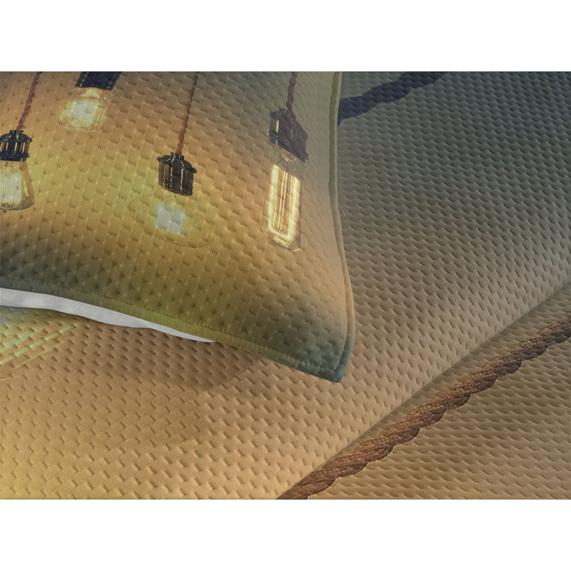 Eclectic Polyester Coverlet