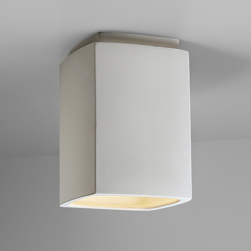 Sumatra Radiance - Plafonnier encastré rectangulaire, Bisque, Incandescente (non incluse)
