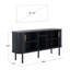 Meuble télé l 62,99 po avec portes tambour Eaton-1066899159
