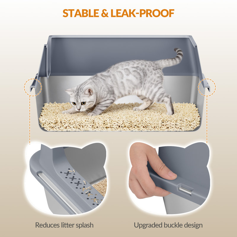 Stainless Steel Litter Box