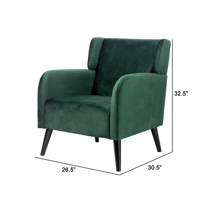 Beedeville 30,7 de large, Tissu vert