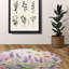 Tapis tressé Petal Wings-1691772845