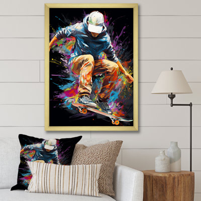 " Skateboard Urban Flow VI " Color Photography Print