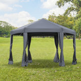 13 Ft. W x 13 Ft. D Metal Gazebo