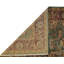 Oriental Hand-Knotted Wool Green/Burgundy/Orange Area Rug-50886822