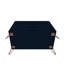 Commode 35 po Rockefeller en bleu minuit (3 tiroirs)-120476962