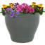 Jardinière ronde en céramique Berlina Imperial - écume de mer - 15 po-1293001908-1292973036