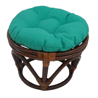 Repose-pieds d'extérieur avec coussin Arvina