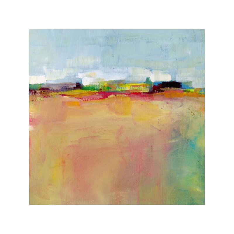 Lindsay Megahed - Wrapped Canvas Painting, 45cm H x 45cm W