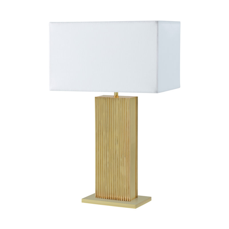 TA Illuminations Table Lamp, Polished Brass