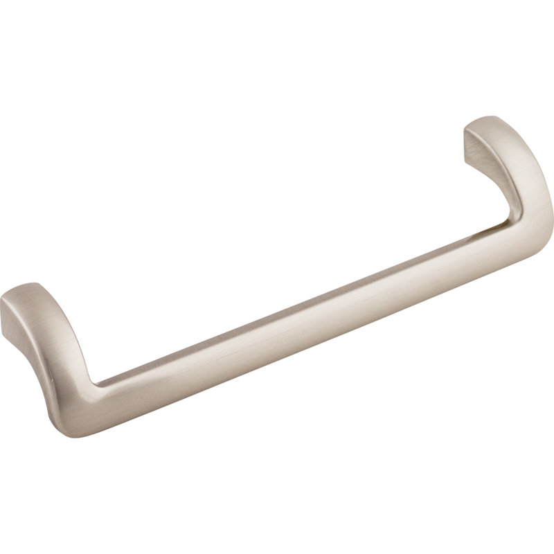 Kentfield Drop Handle, 6 5/16" Center to Center, Brushed Satin Nickel