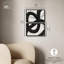 Infinite Loop I, ensemble de 2 toiles abstraites de luxe par Art Remedy-113415070-113415072-113415074