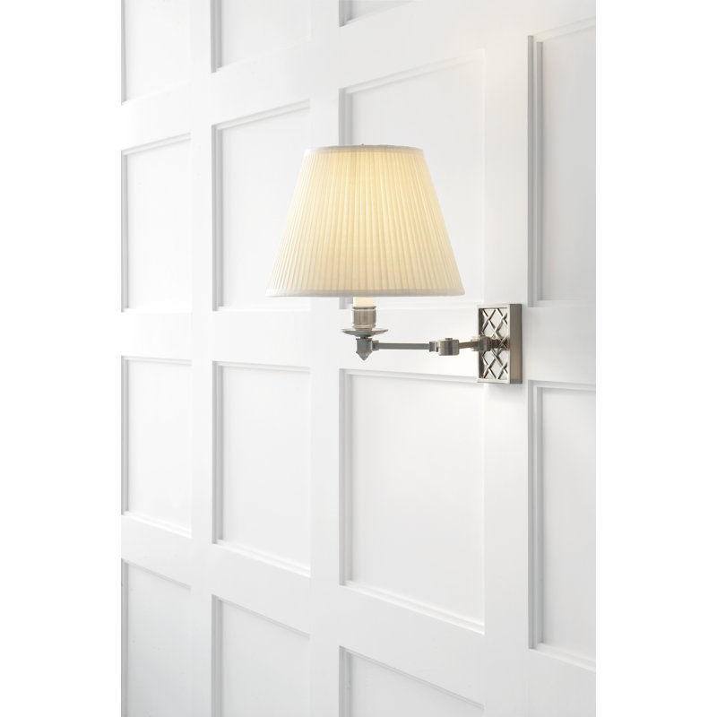 Alexa Hampton Gene Swing Arm, Brushed Nickel