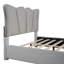Lit plateforme tapissier au design polyvalent, offrant confort, durabilité et espace de sommeil supplémentaire pour une nuit de sommeil reposante-497819394-497819396