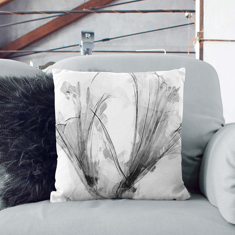 Square Throw Cushion, 55cm H x 55cm W x 20cm D