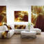 «Lukens Light Yellow Abstract Fractal Design», impression sur toile tendue-1531334944-1483370031
