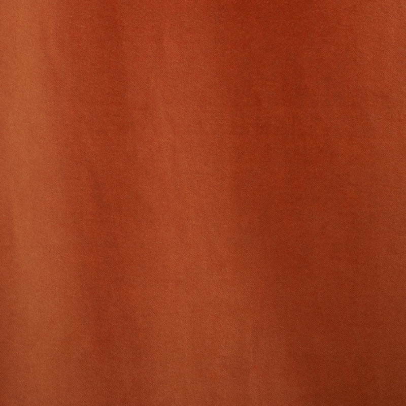 Anjola Velvet Room Darkening Curtain Single Panel, 52" W x 84" L, Rust