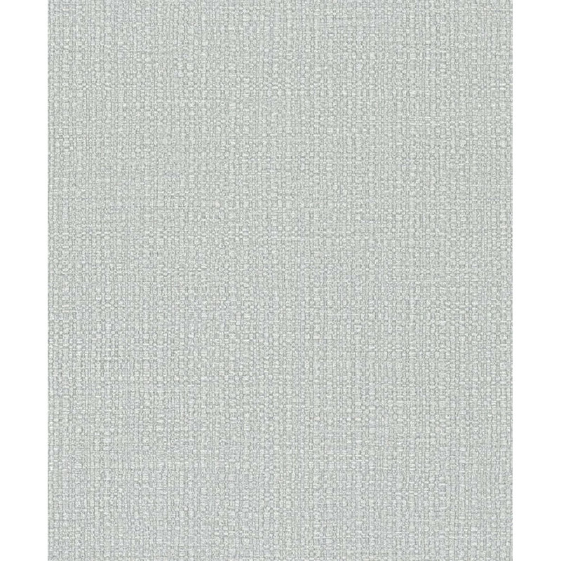 Rouleau de papier peint texturé L 33 po x l 21 po Moricum, Gris argenté